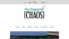 What Myorganizedchaos.net website looked like in 2018 (6 years ago)