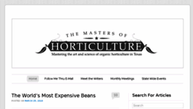 What Masterofhort.com website looked like in 2018 (6 years ago)