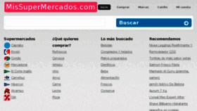 What Missupermercados.com website looked like in 2018 (6 years ago)