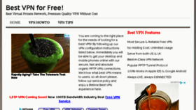 What Mybestvpn.com website looked like in 2018 (6 years ago)