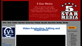 What My5starmedia.com website looked like in 2018 (6 years ago)