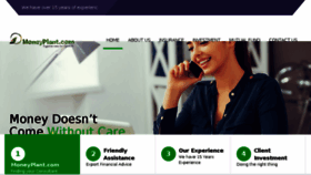 What Mymoneyplant.co.in website looked like in 2018 (6 years ago)