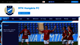 What Mtkhungaria.hu website looked like in 2018 (6 years ago)
