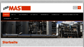 What Masservice.de website looked like in 2018 (7 years ago)