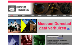 What Museumdorestad.nl website looked like in 2018 (6 years ago)