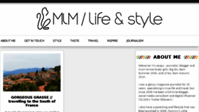 What Mlmlifeandstyle.com website looked like in 2018 (6 years ago)