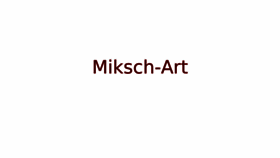 What Miksch-art.com website looked like in 2018 (6 years ago)