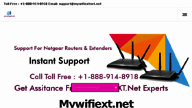 What Mywifiexttnet.net website looked like in 2018 (6 years ago)