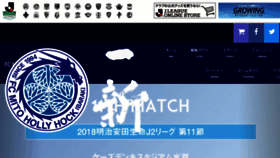 What Mito-hollyhock.net website looked like in 2018 (7 years ago)