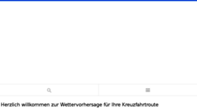 What Mein-kreuzfahrtwetter.de website looked like in 2018 (6 years ago)