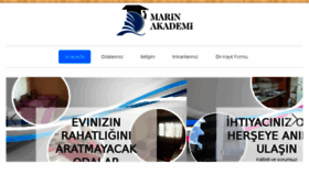 What Marinakademipansiyon.com website looked like in 2018 (6 years ago)