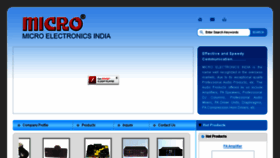 What Micro-acoustic.com website looked like in 2018 (6 years ago)