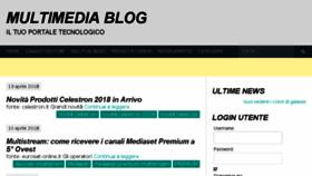 What Multimediablog.info website looked like in 2018 (7 years ago)