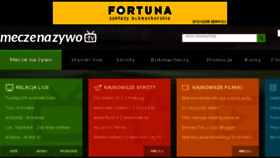 What Meczenazywo.tv website looked like in 2018 (6 years ago)