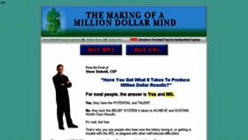 What Milliondollarmind.com website looked like in 2018 (6 years ago)
