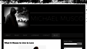 What Muscosound.com website looked like in 2018 (6 years ago)