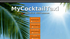 What Mycocktailtaxi.de website looked like in 2018 (6 years ago)