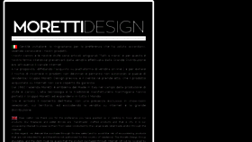 What Morettidesign.it website looked like in 2018 (6 years ago)