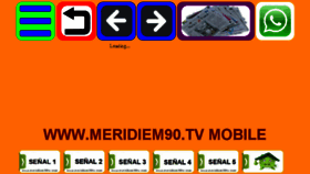 What Meridiem90.tv website looked like in 2018 (6 years ago)