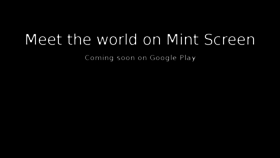 What Mintscreen.com website looked like in 2018 (6 years ago)