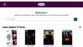 What M.lucktv.net website looked like in 2018 (6 years ago)