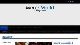 What Mensworld.se website looked like in 2018 (6 years ago)