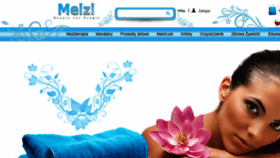 What Meizi.pl website looked like in 2018 (6 years ago)