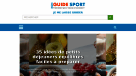 What Monguidesport.com website looked like in 2018 (6 years ago)