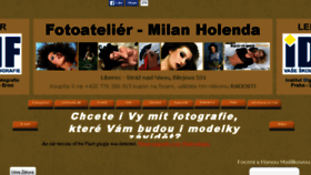 What Milanholenda.eu website looked like in 2018 (6 years ago)