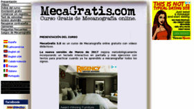 What Mecagratis.com website looked like in 2018 (6 years ago)