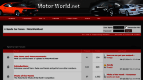 What Motorworld.net website looked like in 2018 (6 years ago)