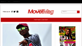 What Movemag.co.za website looked like in 2018 (6 years ago)
