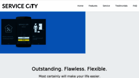 What Myservicecity.com website looked like in 2018 (6 years ago)