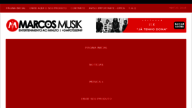 What Marcos-musik.com website looked like in 2018 (6 years ago)