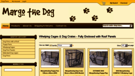 What Margothedog.com website looked like in 2018 (6 years ago)