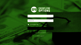 What Members.cashflowoptions.com.au website looked like in 2018 (6 years ago)