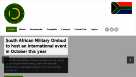 What Milombud.org website looked like in 2018 (6 years ago)