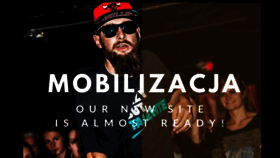 What Mobilizacja.pl website looked like in 2018 (6 years ago)
