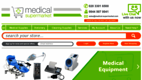 What Medical-supermarket.com website looked like in 2018 (6 years ago)