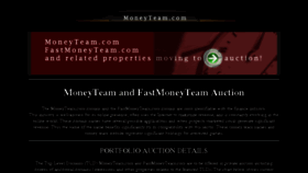 What Moneyteam.com website looked like in 2018 (6 years ago)