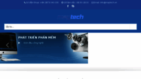 What Maytech.vn website looked like in 2018 (6 years ago)