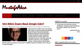What Mustafaakca.com website looked like in 2018 (6 years ago)