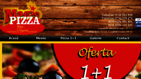 What Magic-pizza.ro website looked like in 2018 (6 years ago)