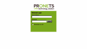 What Mail.pronetsweb.com website looked like in 2018 (6 years ago)