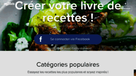 What Mytaste.fr website looked like in 2018 (6 years ago)