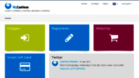 What Mijncashless.nl website looked like in 2018 (6 years ago)