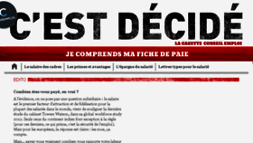 What Maremuneration.fr website looked like in 2018 (6 years ago)