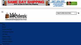 What Midatlanticpackaging.com website looked like in 2018 (6 years ago)