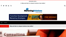 What Marketing-solutions.info website looked like in 2018 (6 years ago)