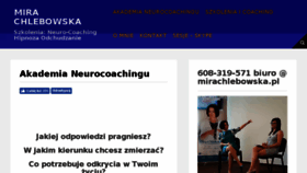 What Mirachlebowska.pl website looked like in 2018 (6 years ago)